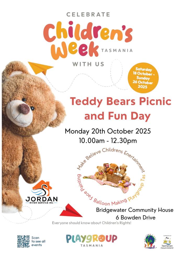 New Childrens Week Teddy Bears Picnic BCH