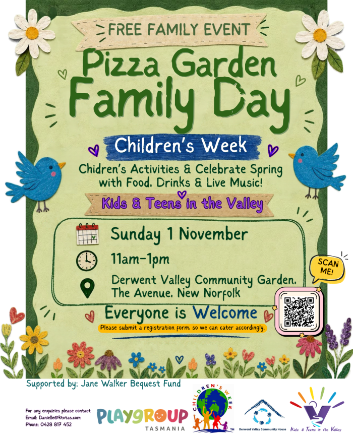 Pizza Garden Flyer